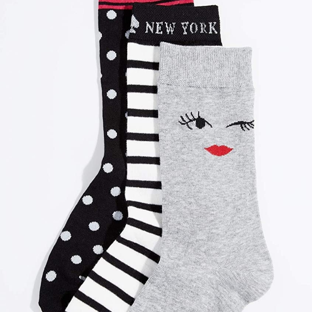 Kate Spade 3 pair socks.